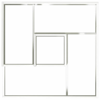 Garden Planter White 80 x 80 x 50 cm Cold-rolled Steel