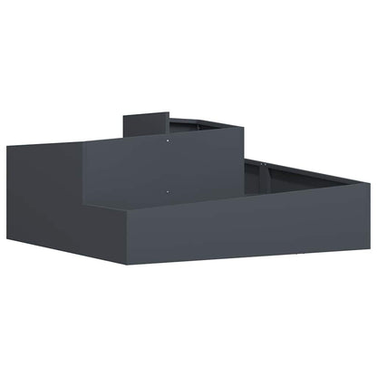 Garden Planter Anthracite 100 x 100 x 50 cm Cold-rolled Steel
