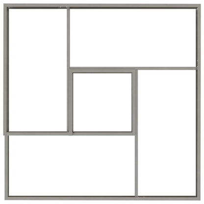 Garden Planter Silver 100 x 100 x 50 cm Stainless Steel