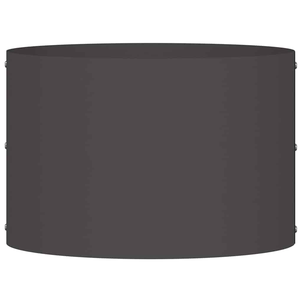 Planter Ring Black 30 x 30 x 20 cm Cold-rolled Steel