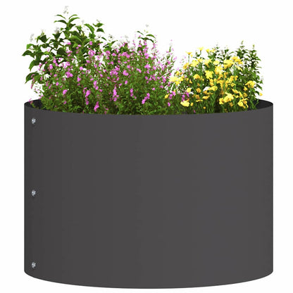 Planter Ring 5 pcs Black 30 x 30 x 20 cm Cold-rolled Steel