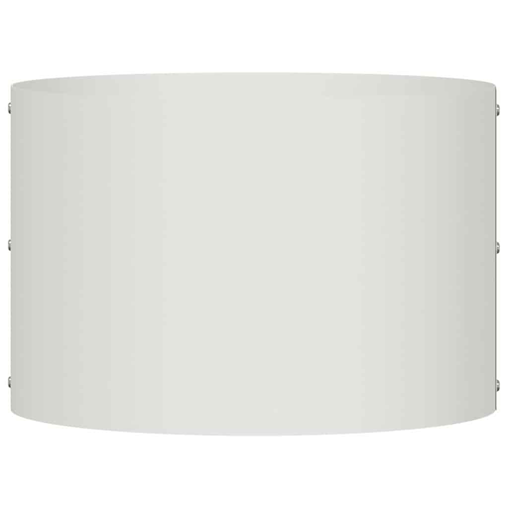 Planter Ring White 30 x 30 x 20 cm Cold-rolled Steel