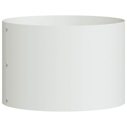 Planter Ring 5 pcs White 30 x 30 x 20 cm Cold-rolled Steel