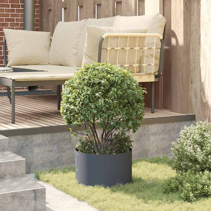 Planter Ring Anthracite 30 x 30 x 20 cm Cold-rolled Steel