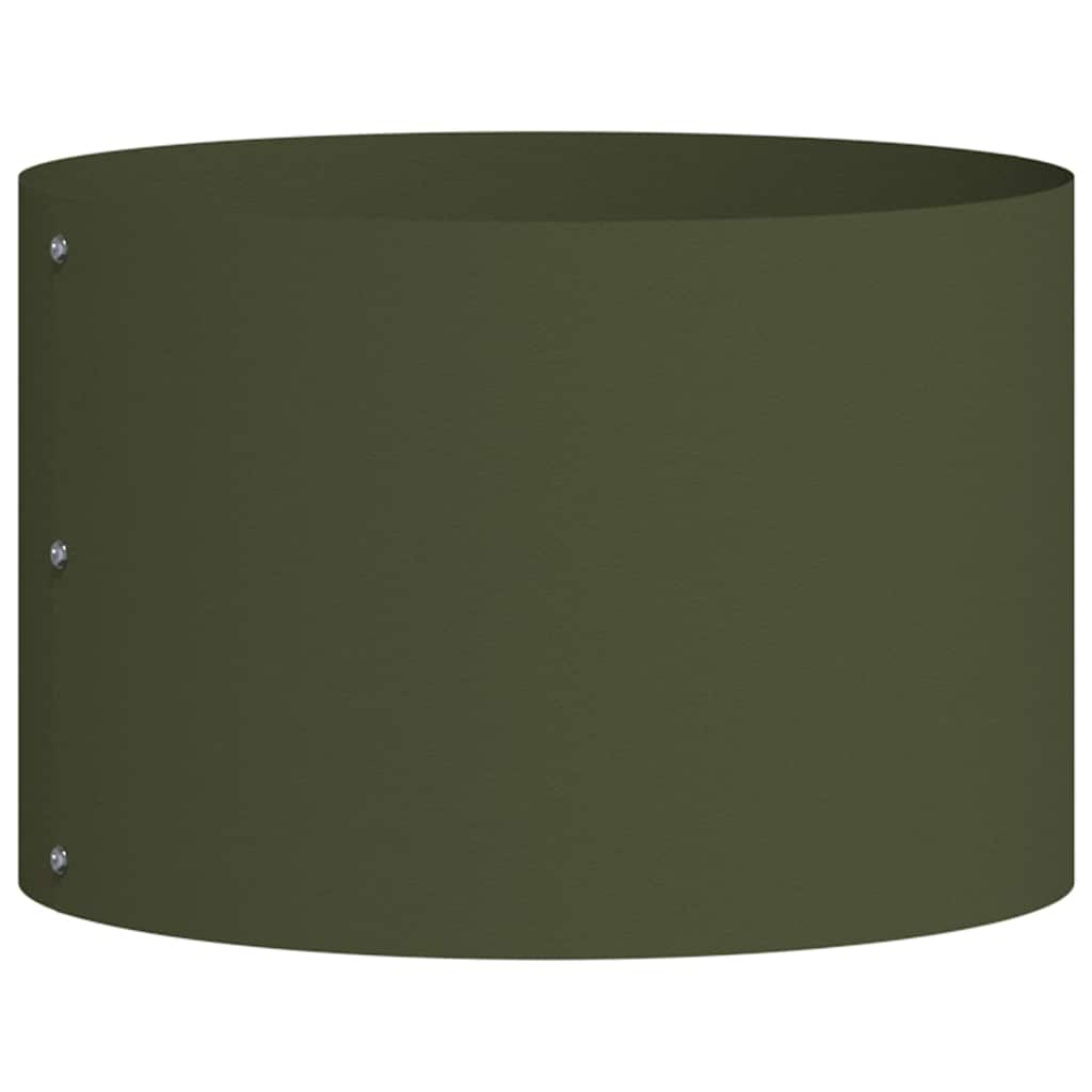 Planter Ring Olive Green 30 x 30 x 20 cm Cold-rolled Steel