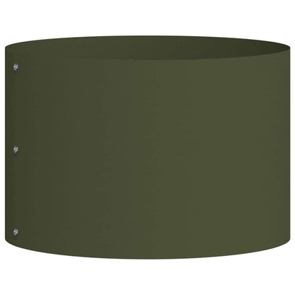 Planter Ring Olive Green 30 x 30 x 20 cm Cold-rolled Steel