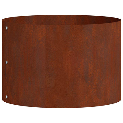 Planter Ring 5 pcs Brown 30 x 30 x 20 cm Weathering Steel