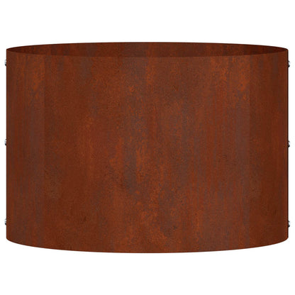 Planter Ring 5 pcs Brown 30 x 30 x 20 cm Weathering Steel
