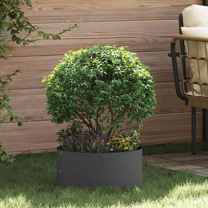 Planter Ring Black 40 x 40 x 20 cm Cold-rolled Steel