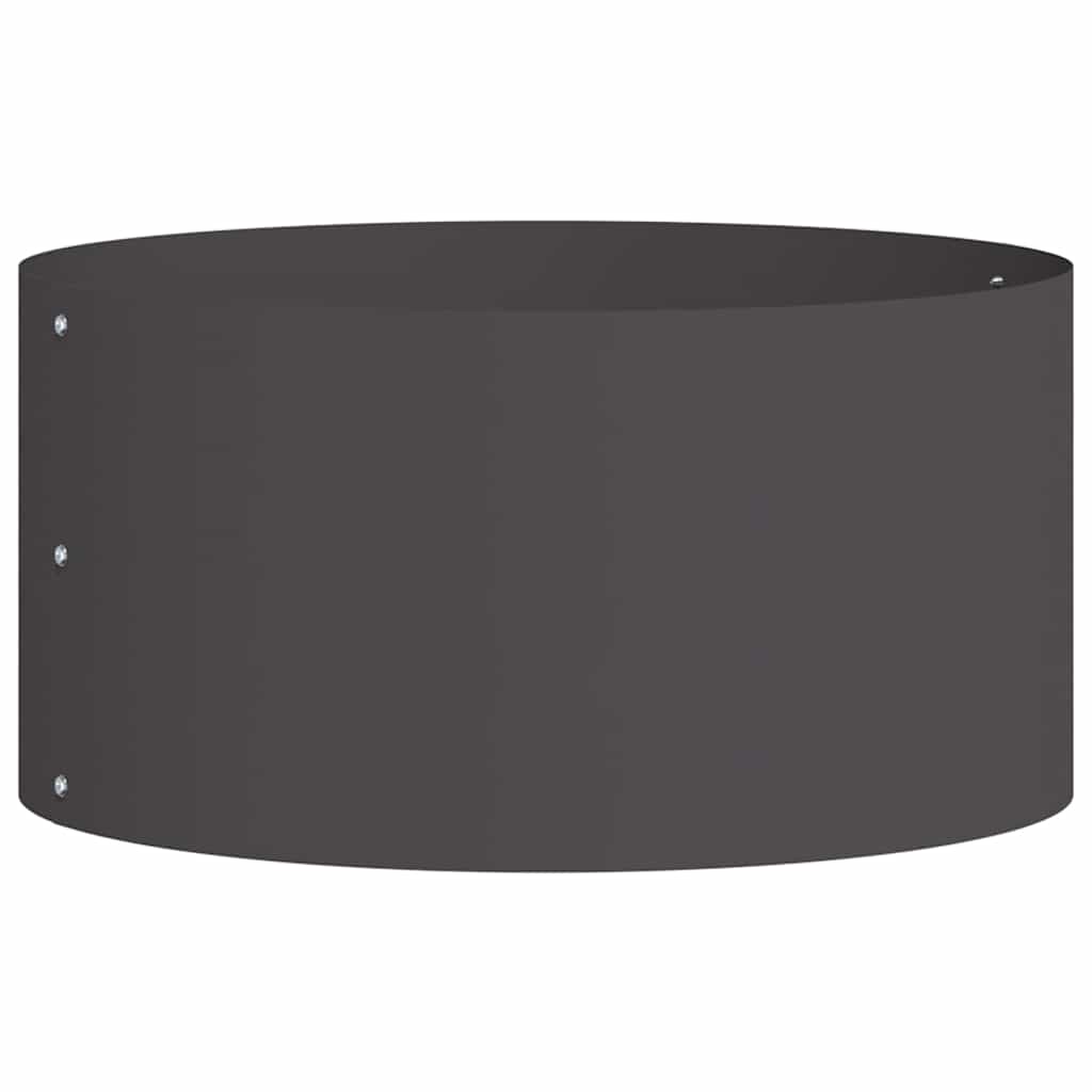 Planter Ring 5 pcs Black 40 x 40 x 20 cm Cold-rolled Steel
