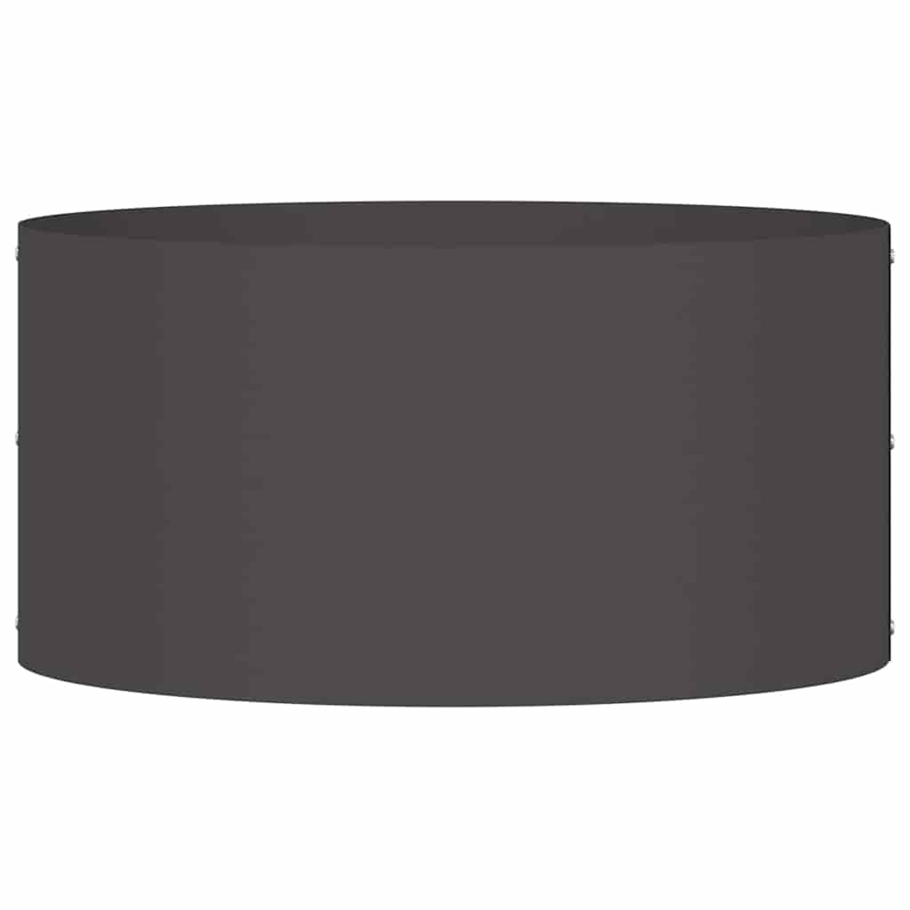 Planter Ring 5 pcs Black 40 x 40 x 20 cm Cold-rolled Steel