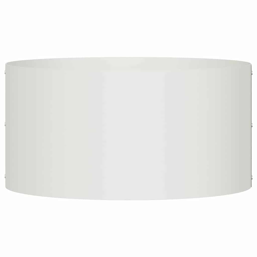 Planter Ring 5 pcs White 40 x 40 x 20 cm Cold-rolled Steel
