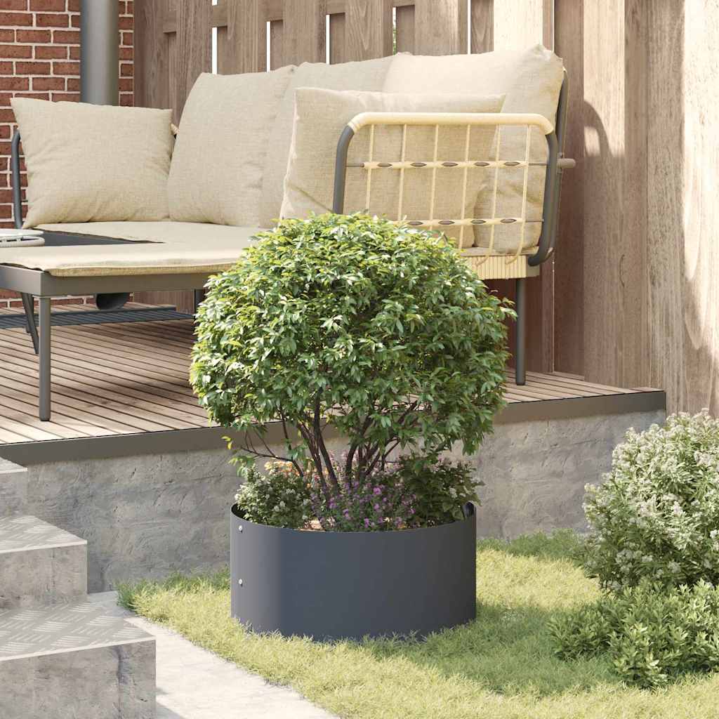 Planter Ring 5 pcs Anthracite 40 x 40 x 20 cm Cold-rolled Steel