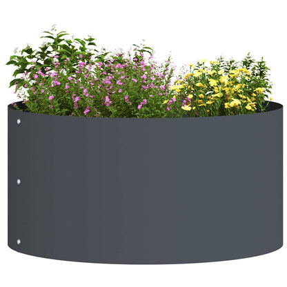 Planter Ring 5 pcs Anthracite 40 x 40 x 20 cm Cold-rolled Steel