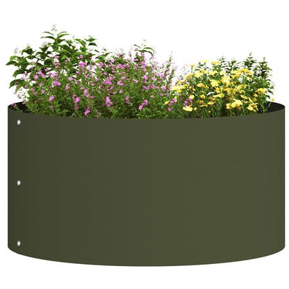 Planter Ring Olive Green 40 x 40 x 20 cm Cold-rolled Steel