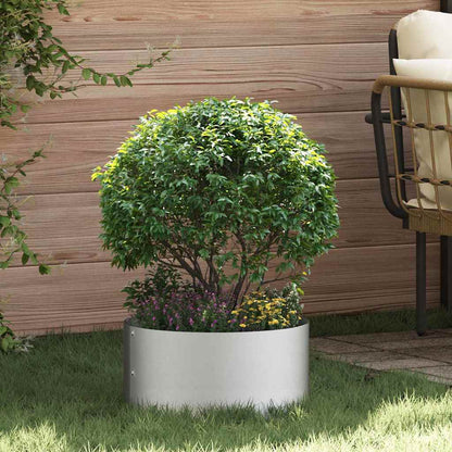 Planter Ring 5 pcs Silver 40 x 40 x 20 cm Stainless Steel