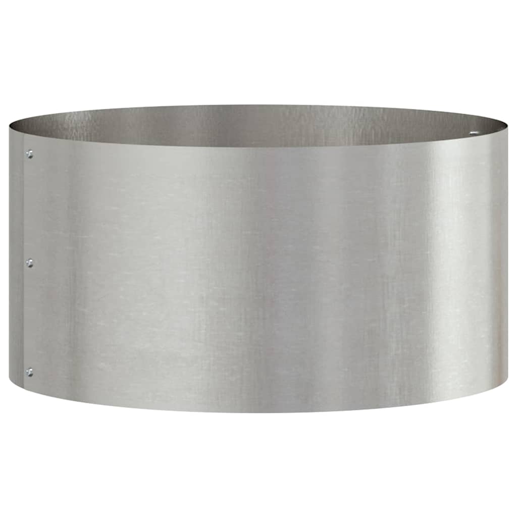 Planter Ring 5 pcs Silver 40 x 40 x 20 cm Stainless Steel
