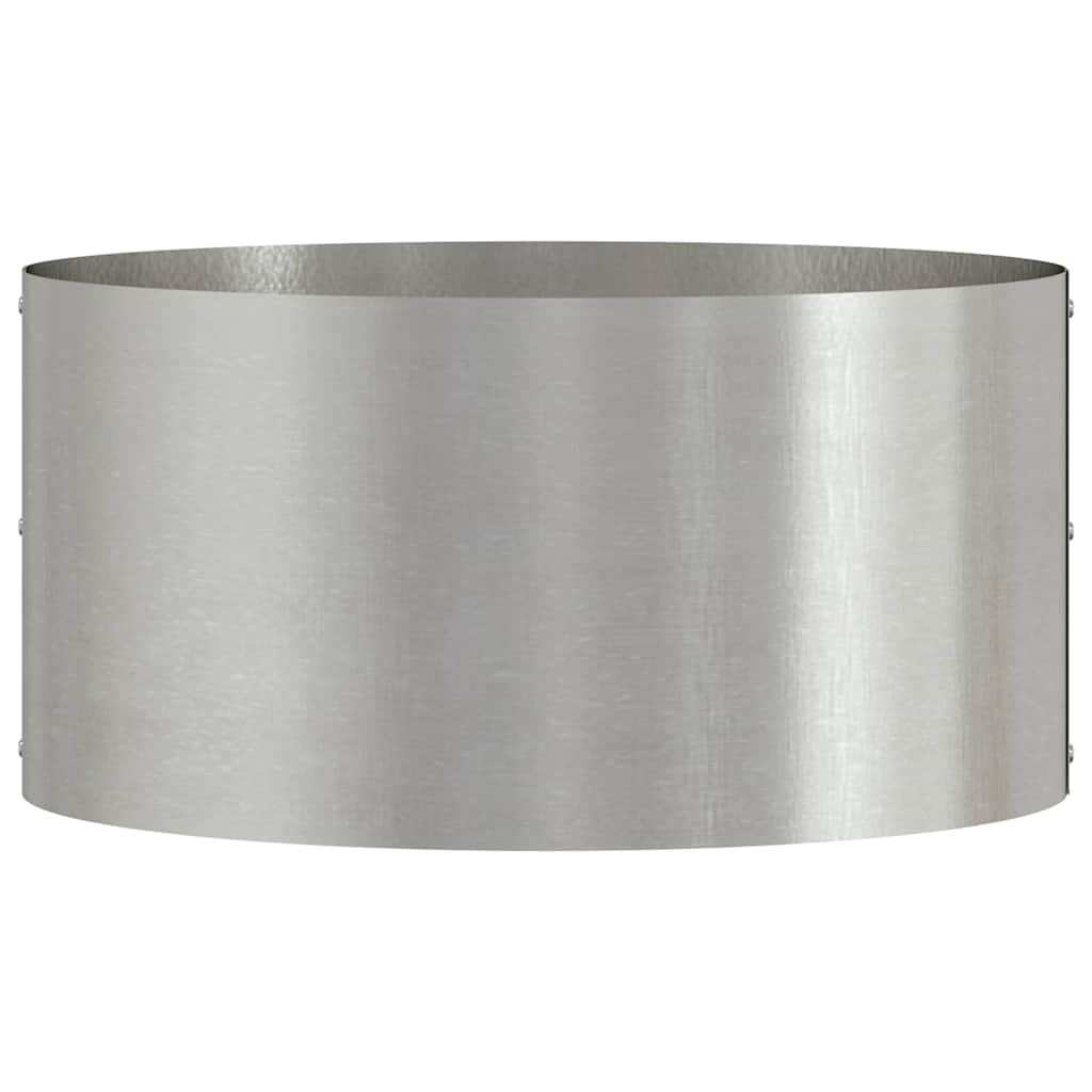 Planter Ring 5 pcs Silver 40 x 40 x 20 cm Stainless Steel