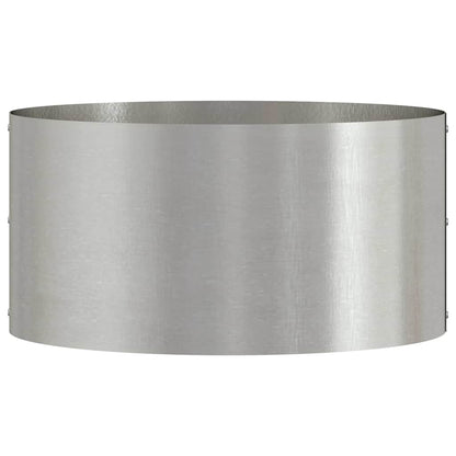 Planter Ring 5 pcs Silver 40 x 40 x 20 cm Stainless Steel