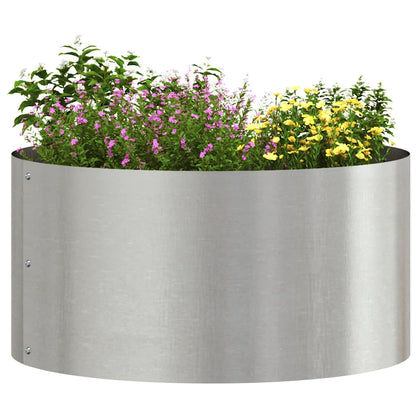 Planter Ring 5 pcs Silver 40 x 40 x 20 cm Stainless Steel