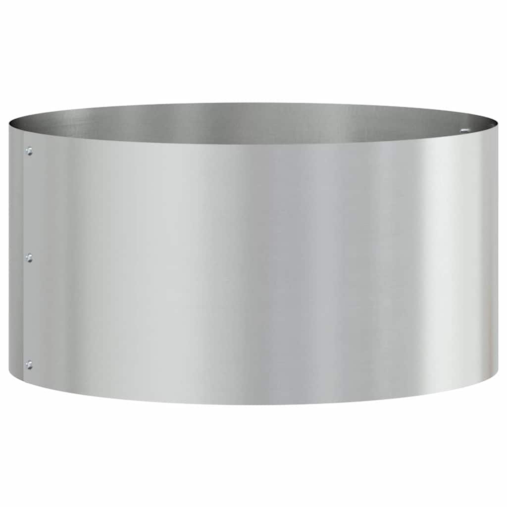 Planter Ring 5 pcs Silver 40 x 40 x 20 cm Galvanised Steel
