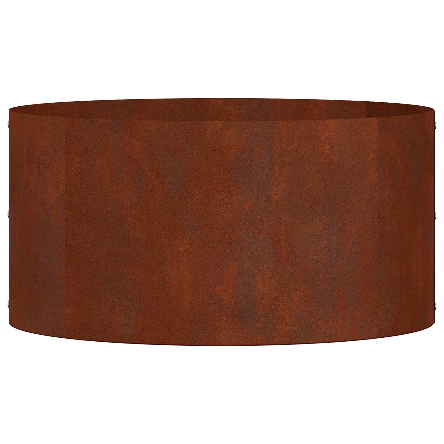 Planter Ring Brown 40 x 40 x 20 cm Weathering Steel