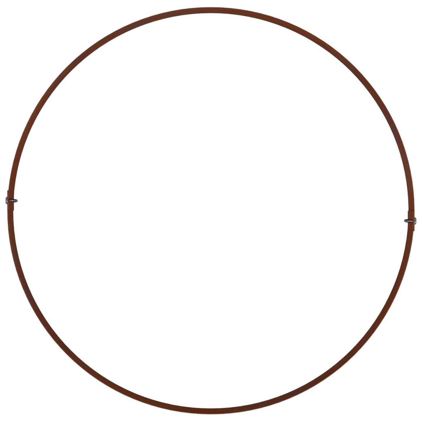 Planter Ring Brown 40 x 40 x 20 cm Weathering Steel
