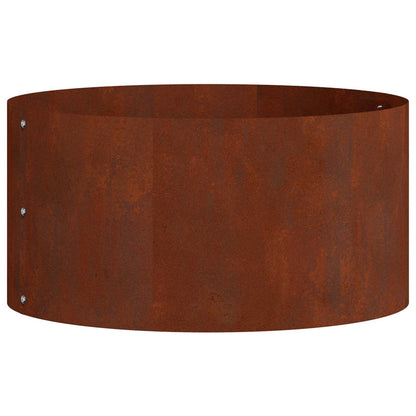Planter Ring 5 pcs Brown 40 x 40 x 20 cm Weathering Steel
