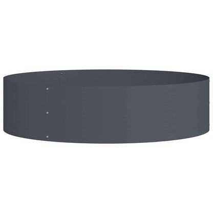 Planter Ring 5 pcs Anthracite 80 x 80 x 20 cm Cold-rolled Steel