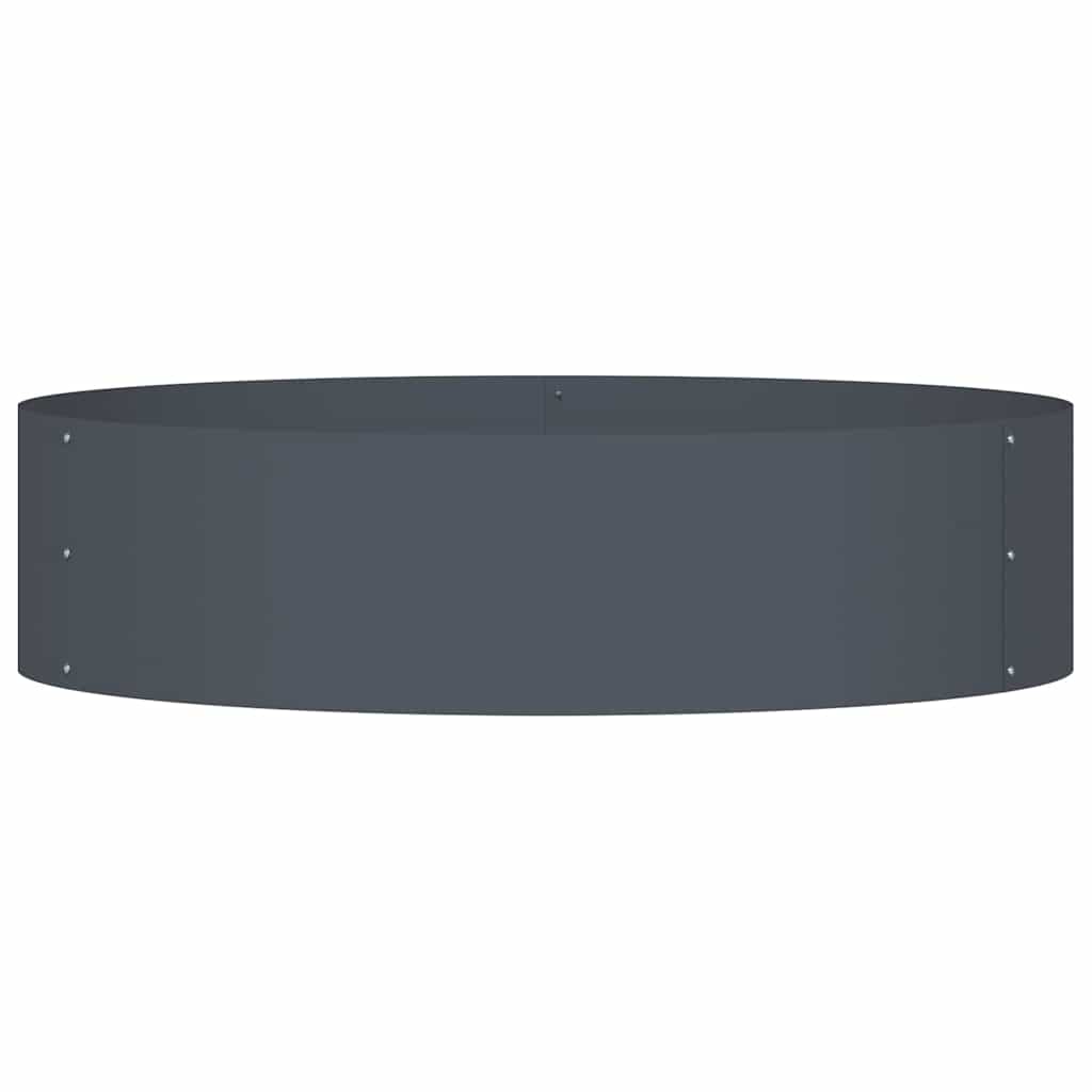 Planter Ring 5 pcs Anthracite 80 x 80 x 20 cm Cold-rolled Steel