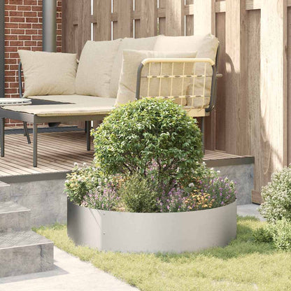 Planter Ring 5 pcs Silver 80 x 80 x 20 cm Stainless Steel