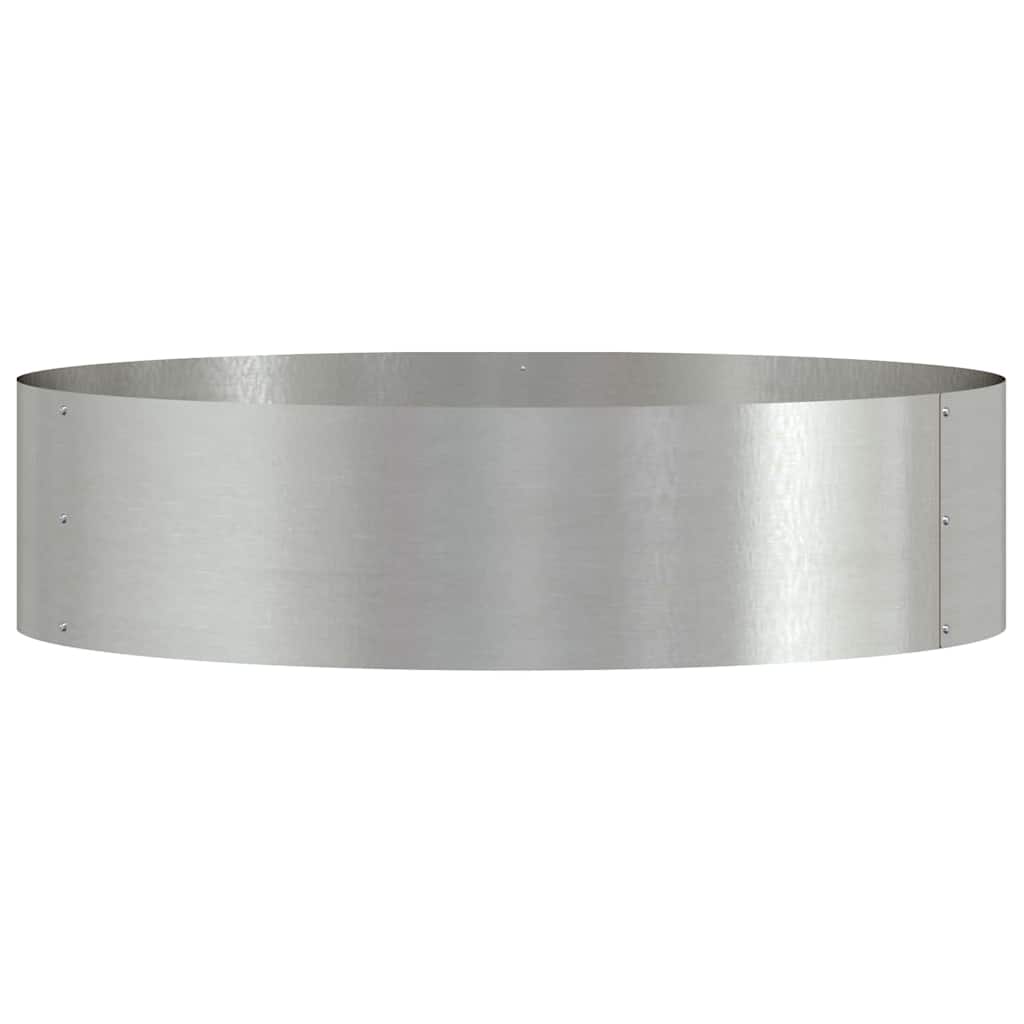 Planter Ring 5 pcs Silver 80 x 80 x 20 cm Stainless Steel
