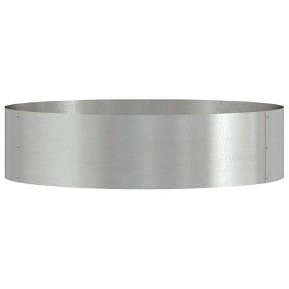 Planter Ring 5 pcs Silver 80 x 80 x 20 cm Stainless Steel