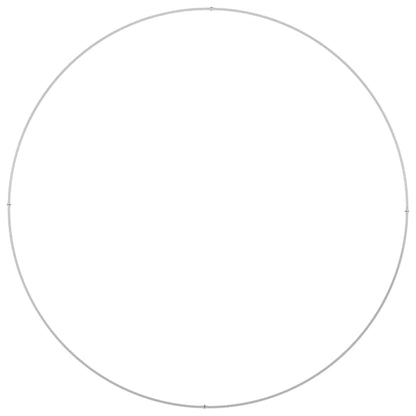 Planter Ring White 120 x 120 x 20 cm Cold-rolled Steel