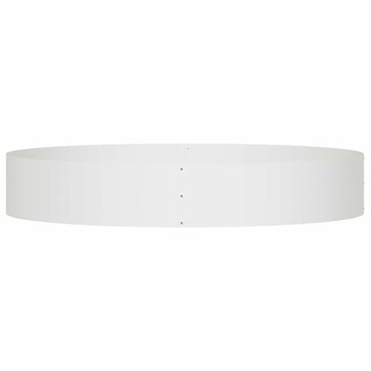 Planter Ring 5 pcs White 120 x 120 x 20 cm Cold-rolled Steel