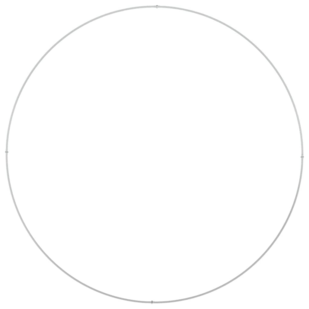 Planter Ring 5 pcs White 120 x 120 x 20 cm Cold-rolled Steel