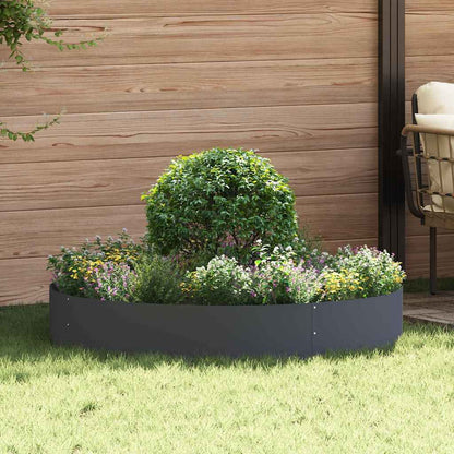 Planter Ring Anthracite 120 x 120 x 20 cm Cold-rolled Steel