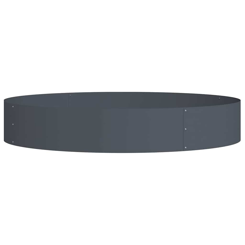 Planter Ring Anthracite 120 x 120 x 20 cm Cold-rolled Steel