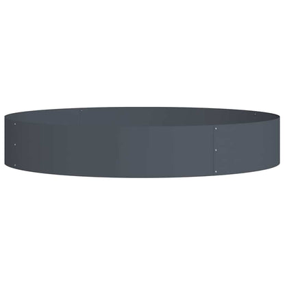 Planter Ring Anthracite 120 x 120 x 20 cm Cold-rolled Steel