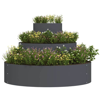 Garden Planter Anthracite 90 x 90 x 20 cm Cold-rolled Steel