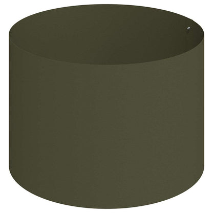 Garden Planter Olive Green 90 x 90 x 20 cm Cold-rolled Steel