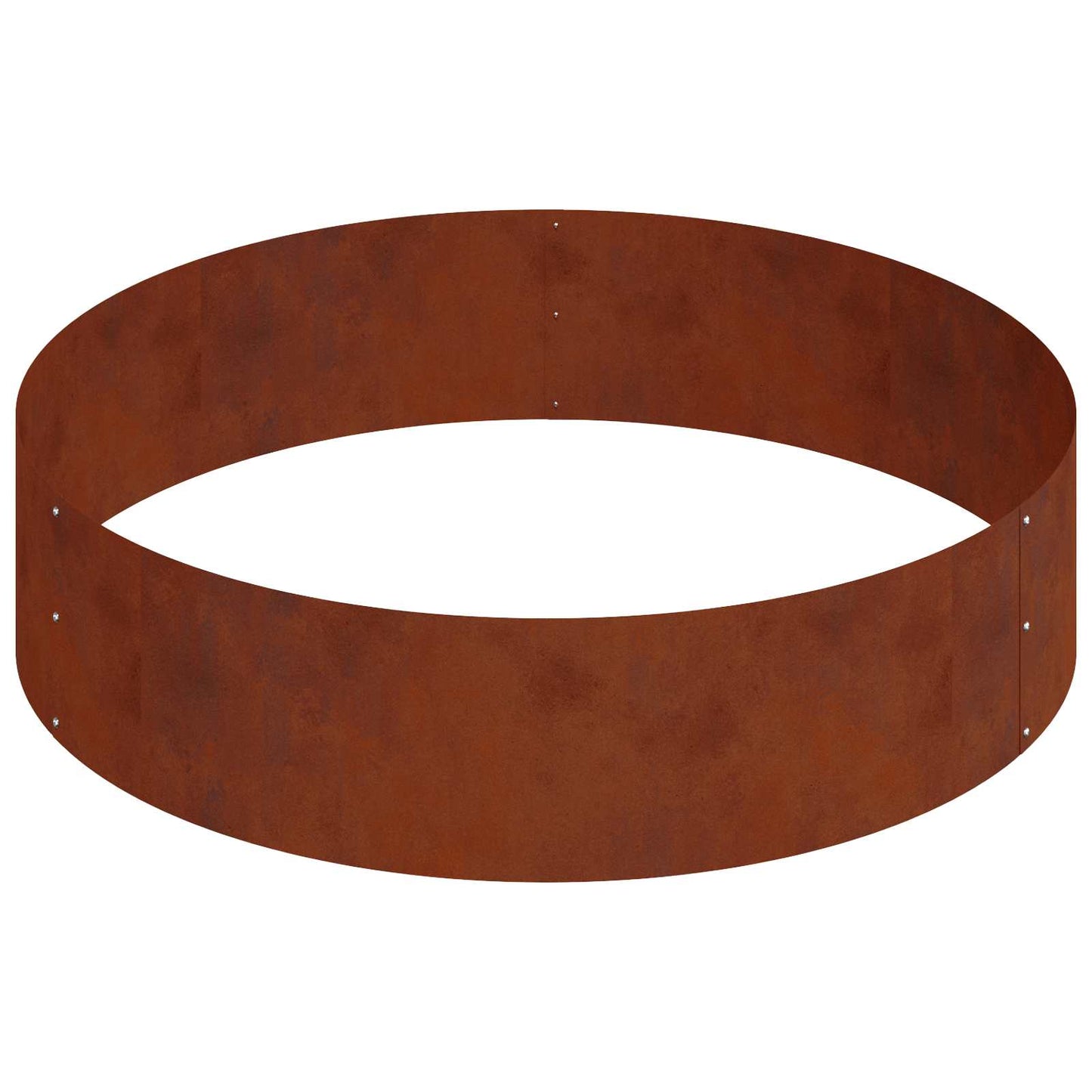 Garden Planter Rusty 90 x 90 x 20 cm Weathering Steel