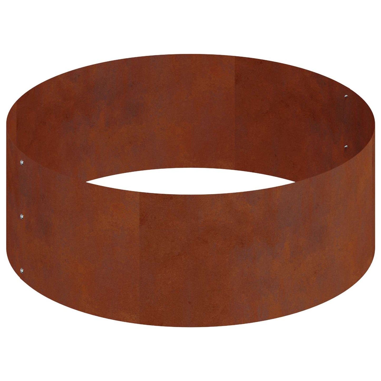 Garden Planter Rusty 90 x 90 x 20 cm Weathering Steel