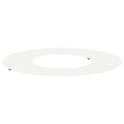 suitable for Flat Tree Ring White Ø30 / 60 cm Steel