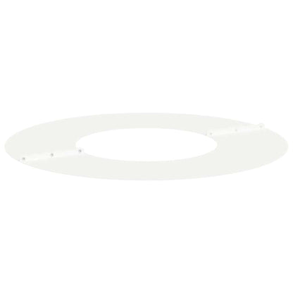 suitable for Flat Tree Ring White Ø30 / 60 cm Steel