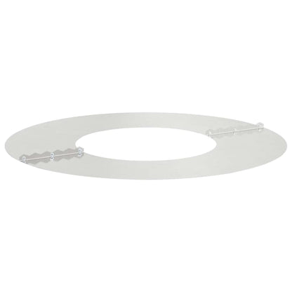 suitable for Flat Tree Ring Silver Ø30 / 60 cm Stainless steel