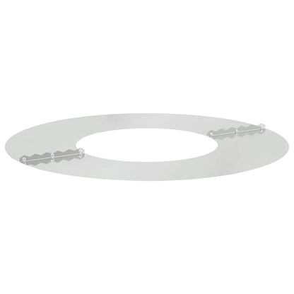 suitable for Flat Tree Ring Silver Ø30 / 60 cm Galvanised steel