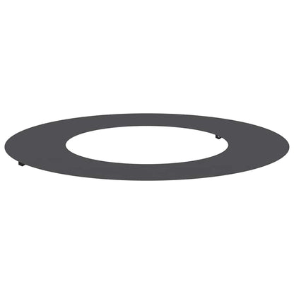 suitable for Flat Tree Ring Black Ø40 / 70 cm Steel