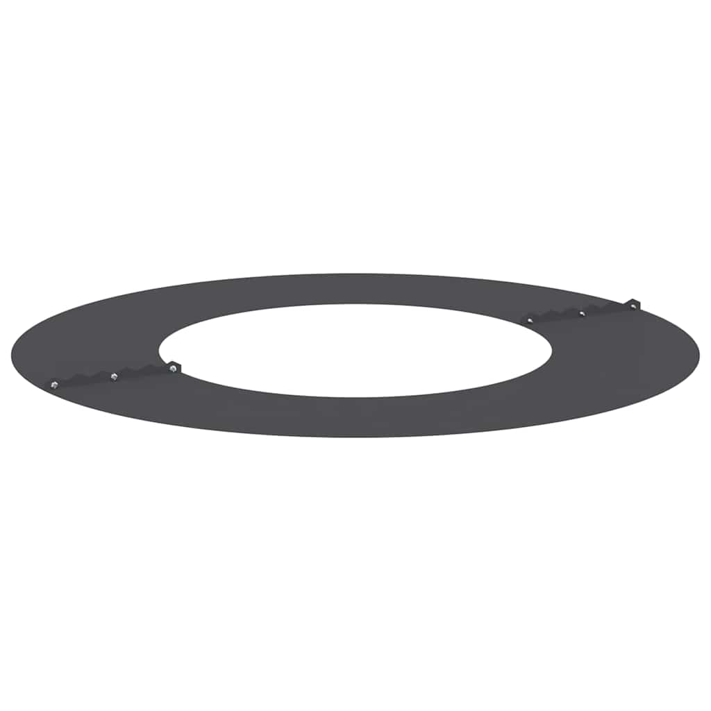 suitable for Flat Tree Ring Black Ø40 / 70 cm Steel