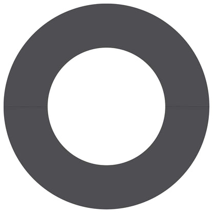 suitable for Flat Tree Ring Black Ø40 / 70 cm Steel